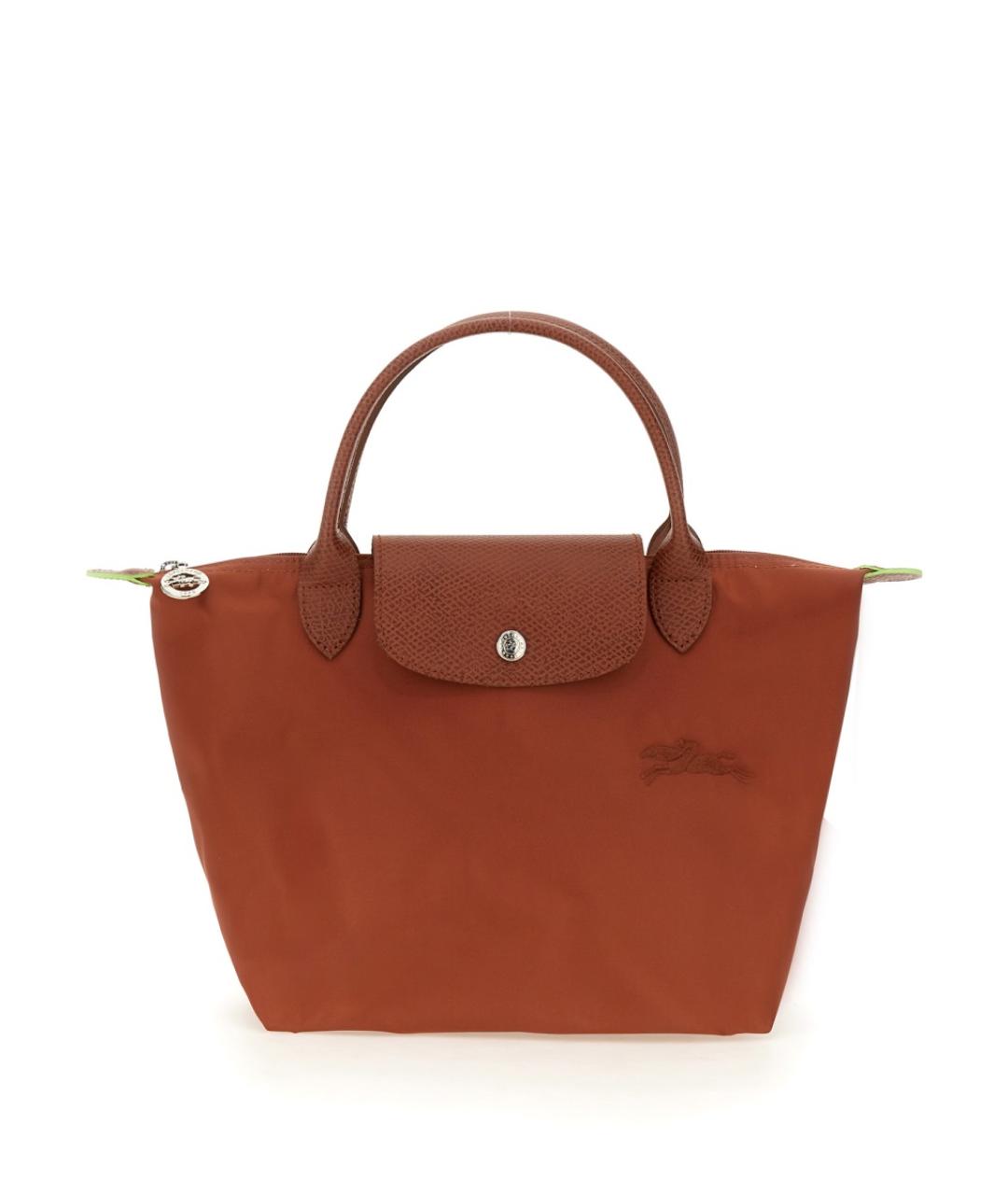 LONGCHAMP Коричневая синтетическая сумка тоут, фото 1