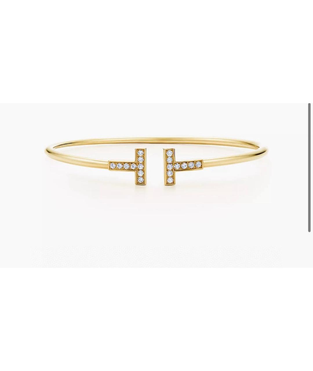 TIFFANY&CO Желтый браслет из желтого золота, фото 7