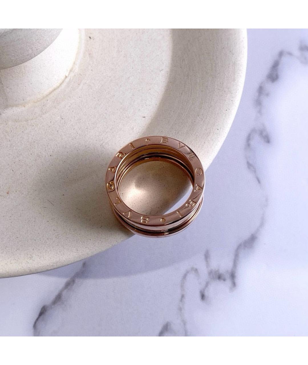 BVLGARI Розовое кольцо из розового золота, фото 4
