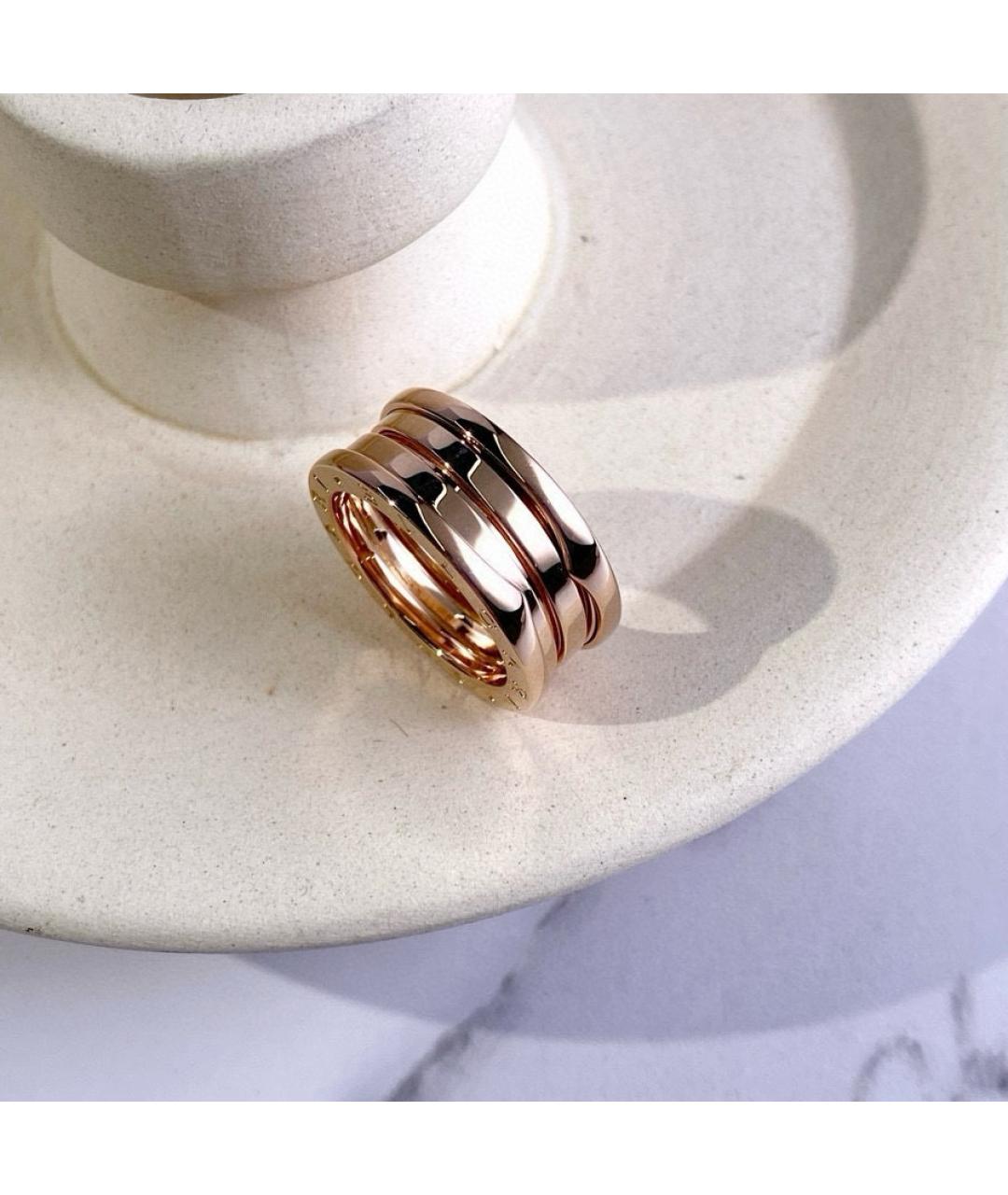 BVLGARI Розовое кольцо из розового золота, фото 2
