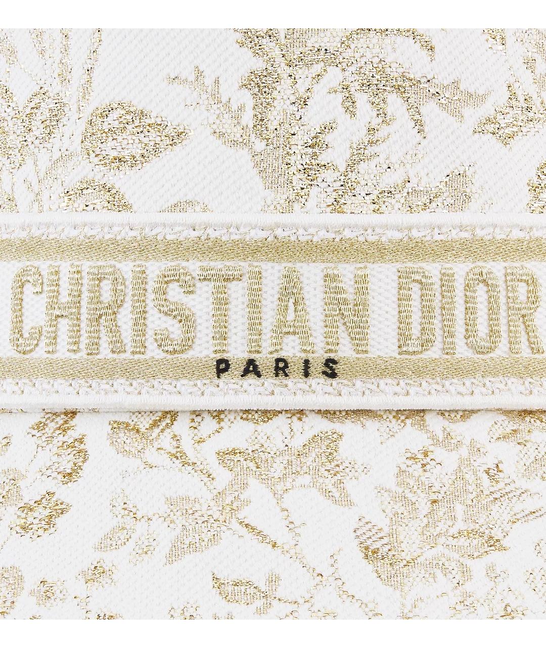 CHRISTIAN DIOR Золотая хлопковая панама, фото 5