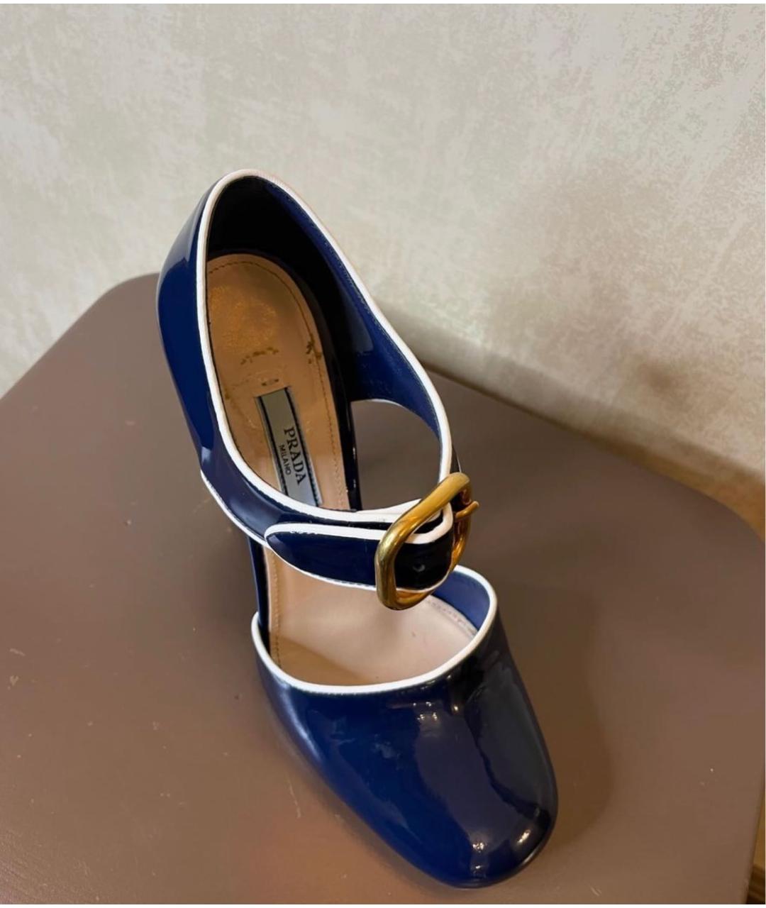 PRADA Кожаные босоножки, фото 2