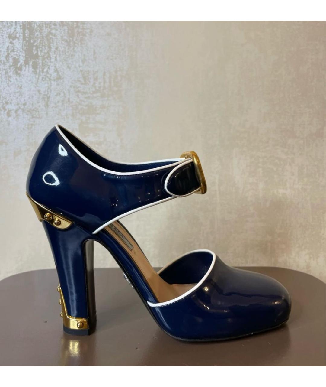 PRADA Кожаные босоножки, фото 4
