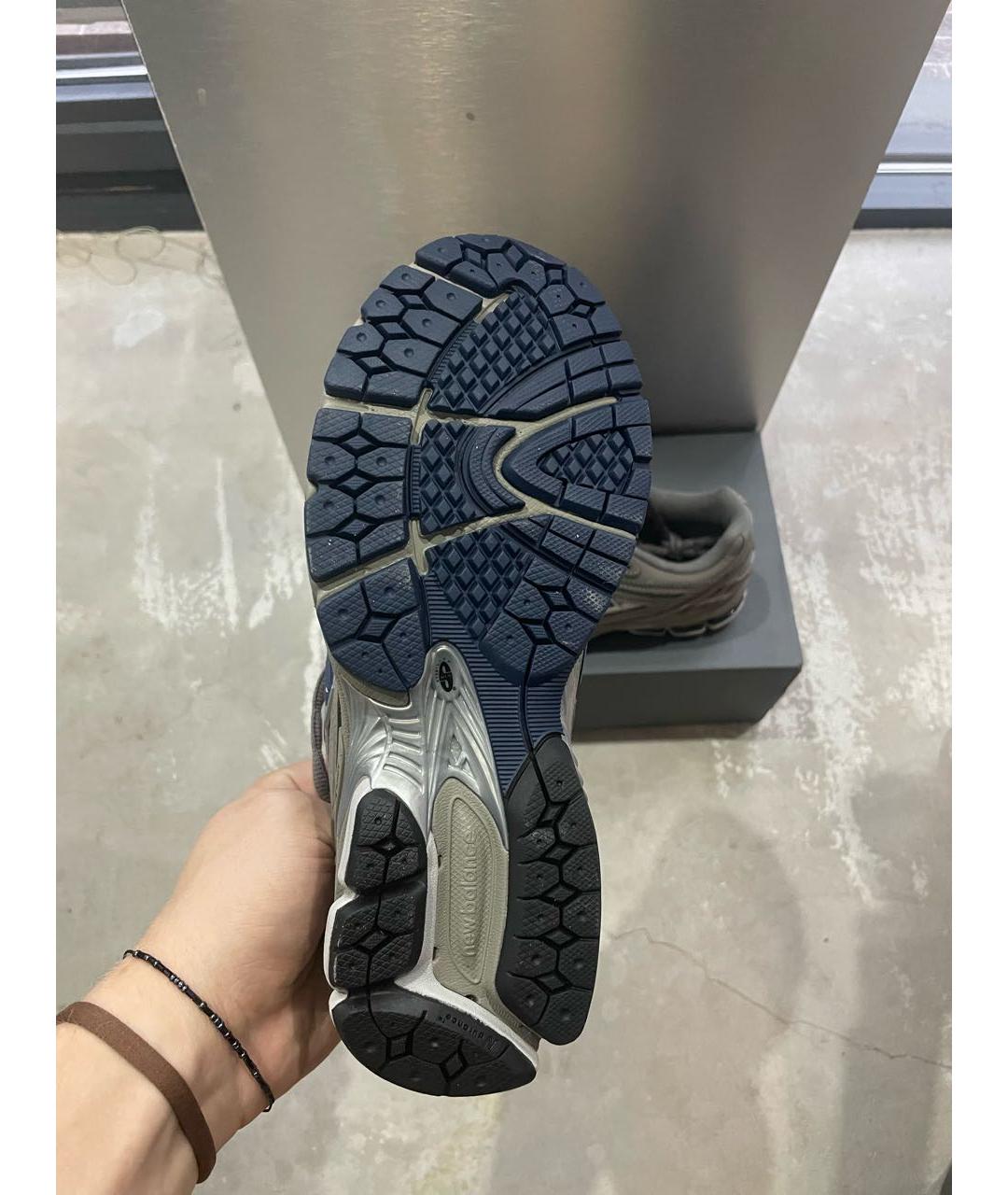 NEW BALANCE Серые текстильные кроссовки, фото 7