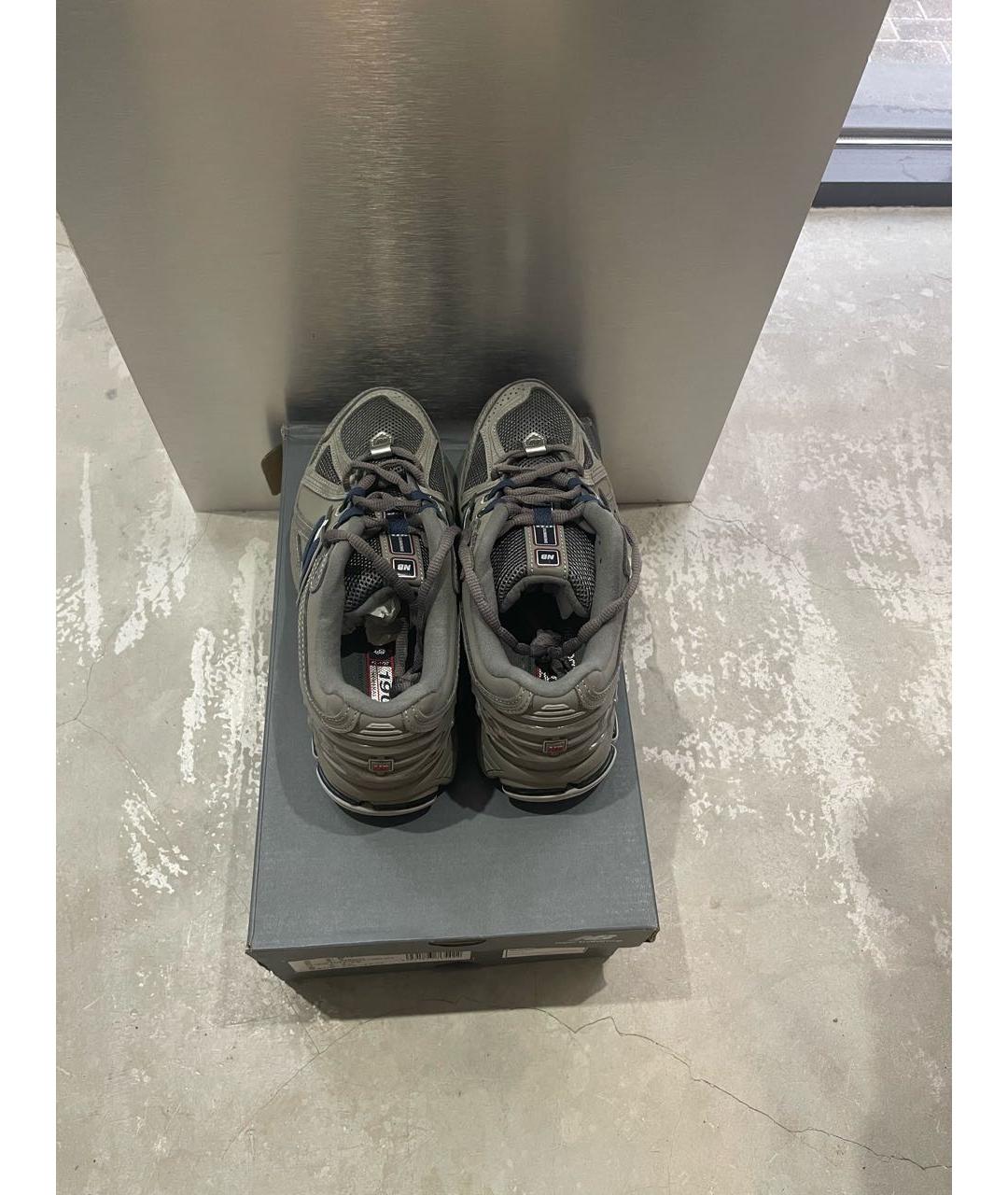 NEW BALANCE Серые текстильные кроссовки, фото 3