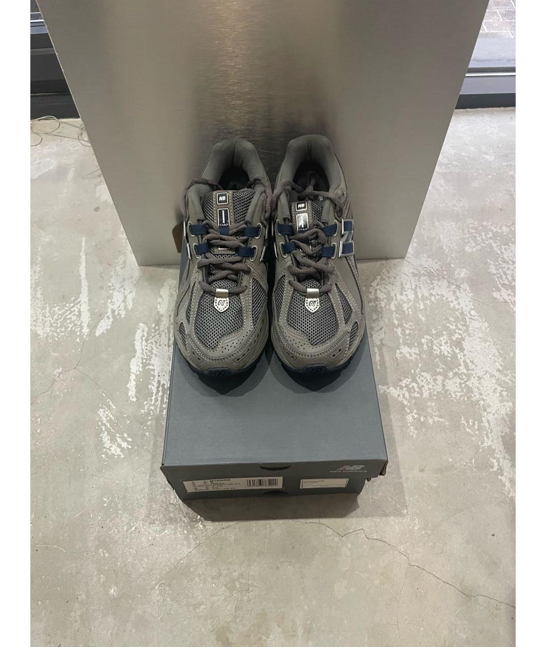 NEW BALANCE Серые текстильные кроссовки, фото 2