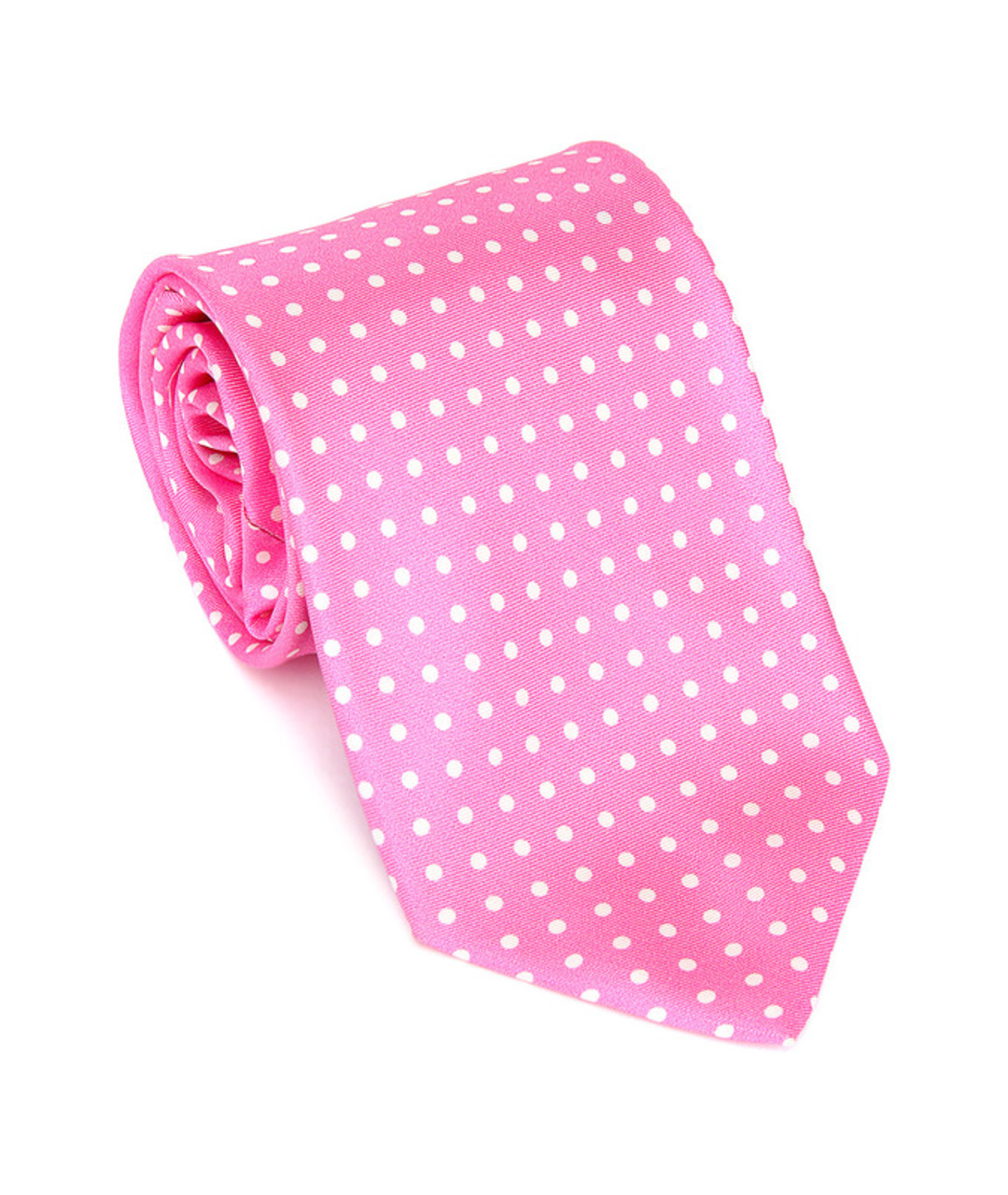 PAL ZILERI Розовый шелковый галстук, фото 4