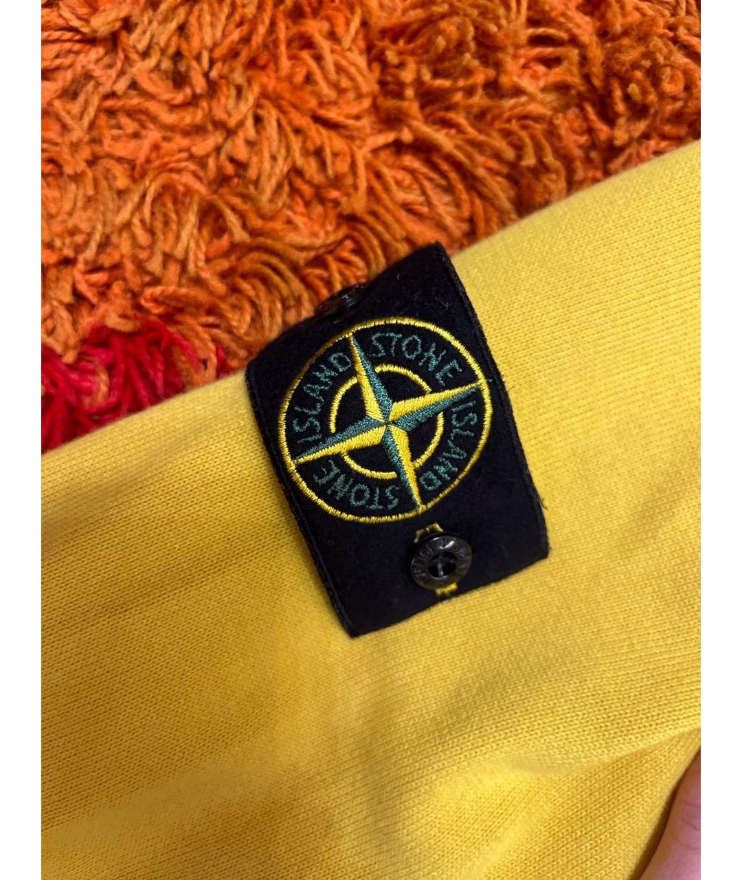 STONE ISLAND Желтый джемпер / свитер, фото 5