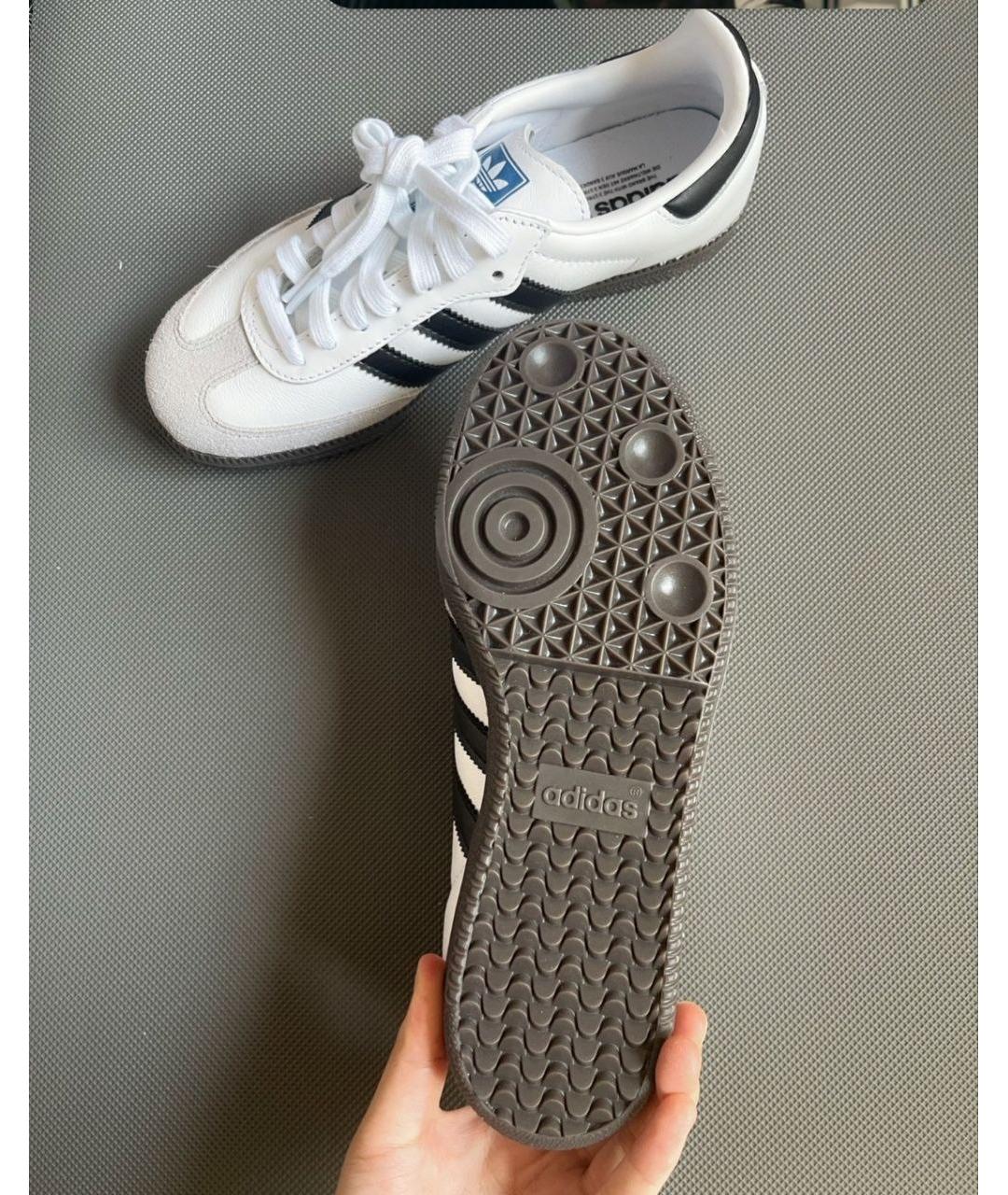 ADIDAS Белые кеды, фото 7