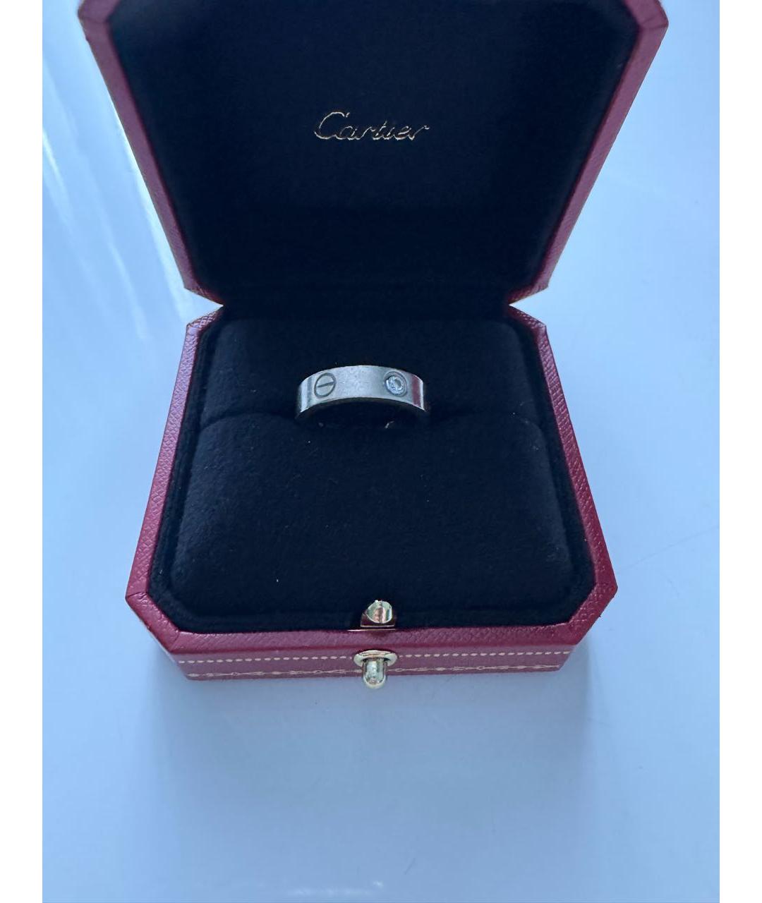 CARTIER Серебряное кольцо из белого золота, фото 3