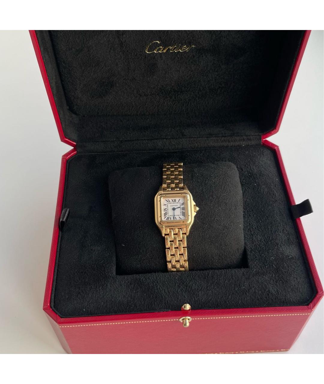 CARTIER Золотые часы из желтого золота, фото 9