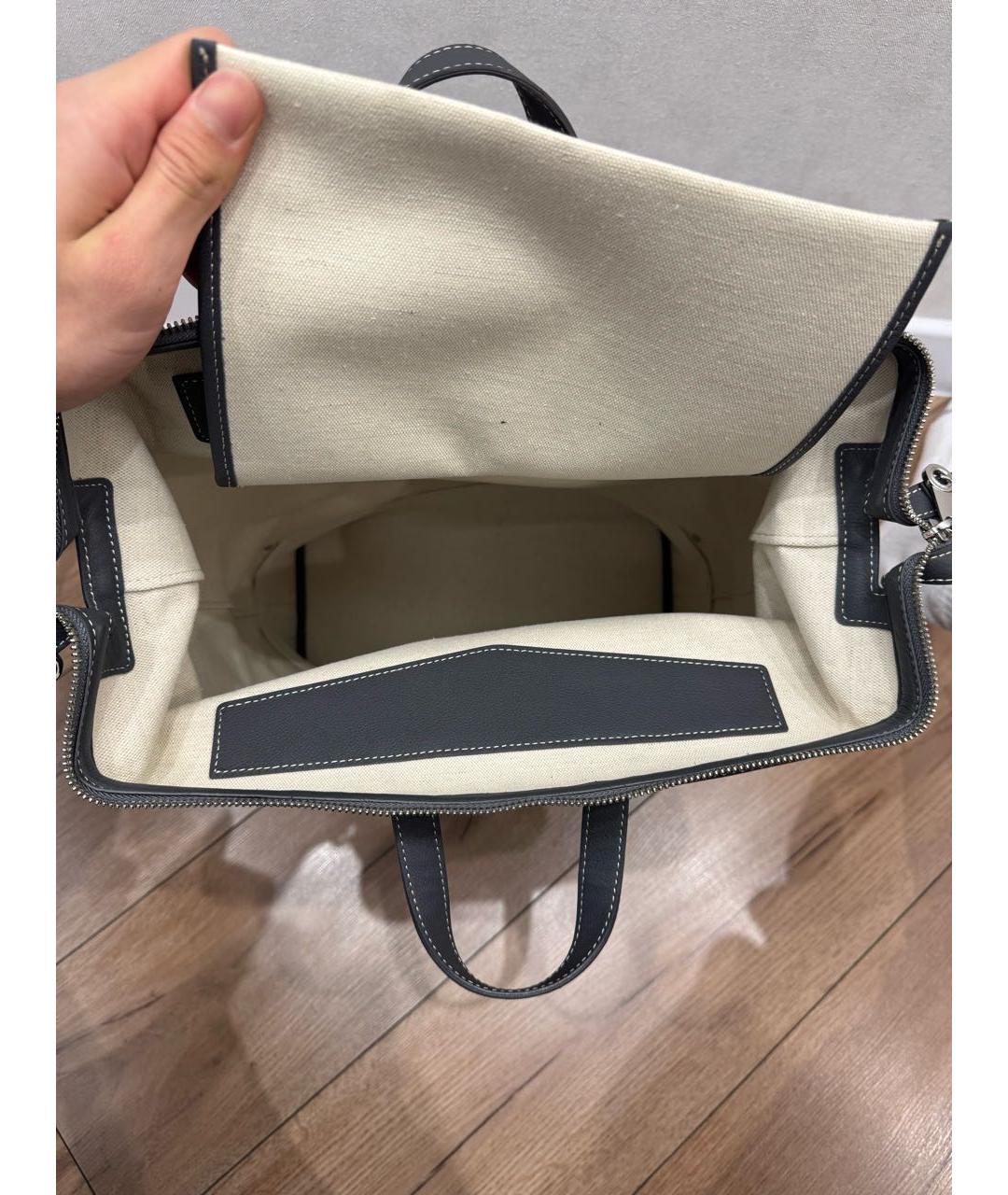 GOYARD Зеленый рюкзак из лакированной кожи, фото 4