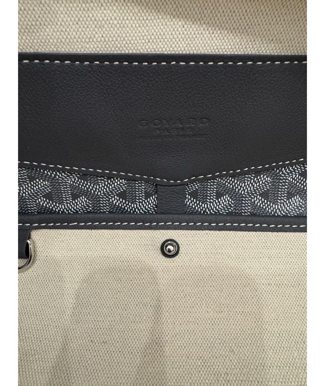 GOYARD Зеленый рюкзак из лакированной кожи, фото 7