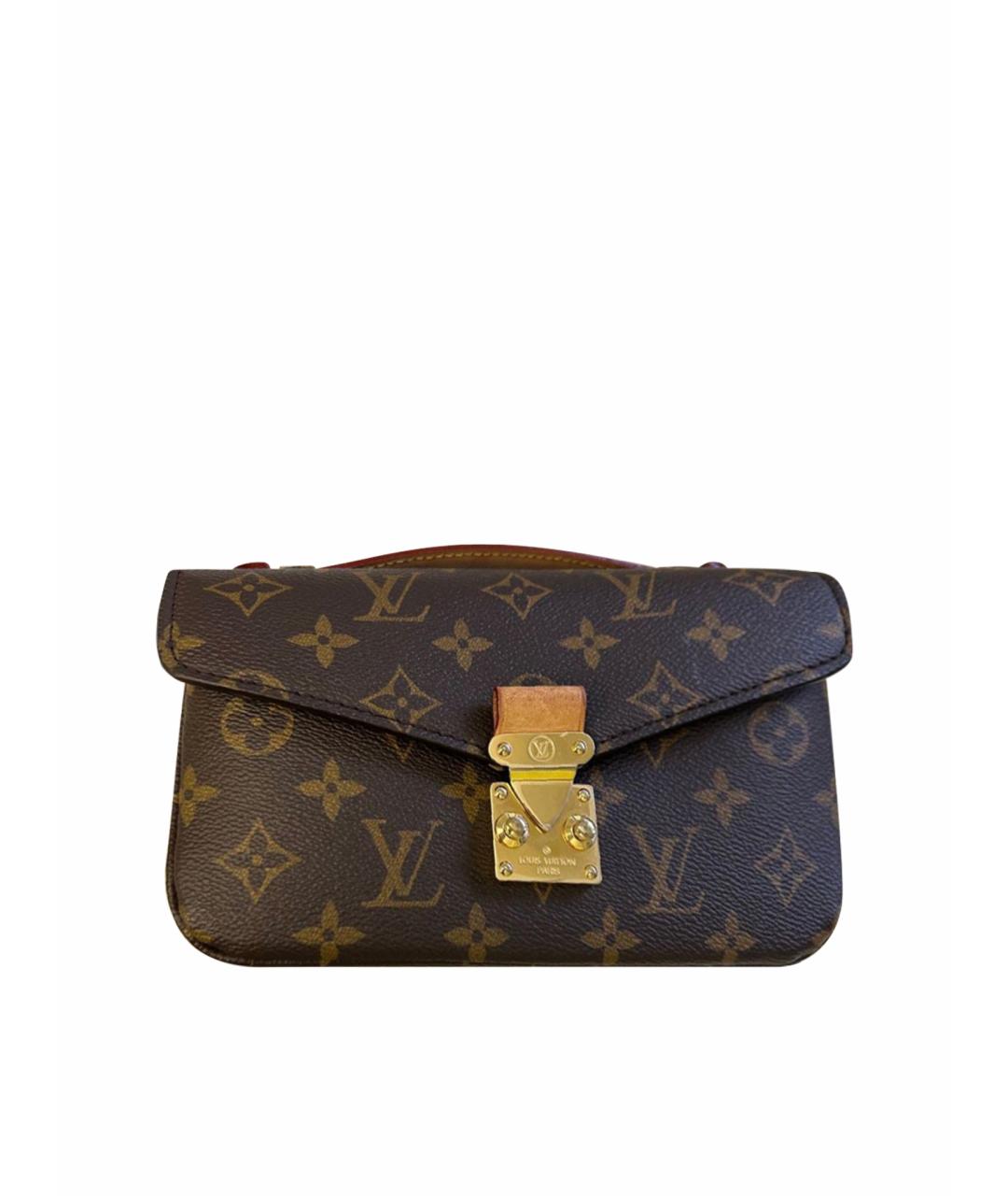 LOUIS VUITTON Коричневая сумка через плечо, фото 1