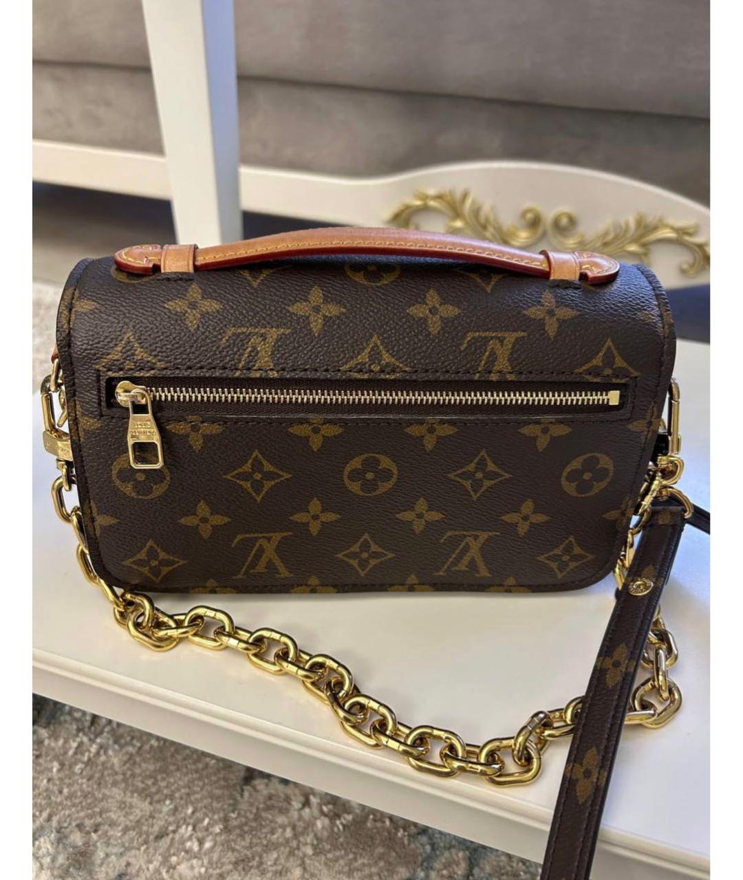 LOUIS VUITTON Коричневая сумка через плечо, фото 3