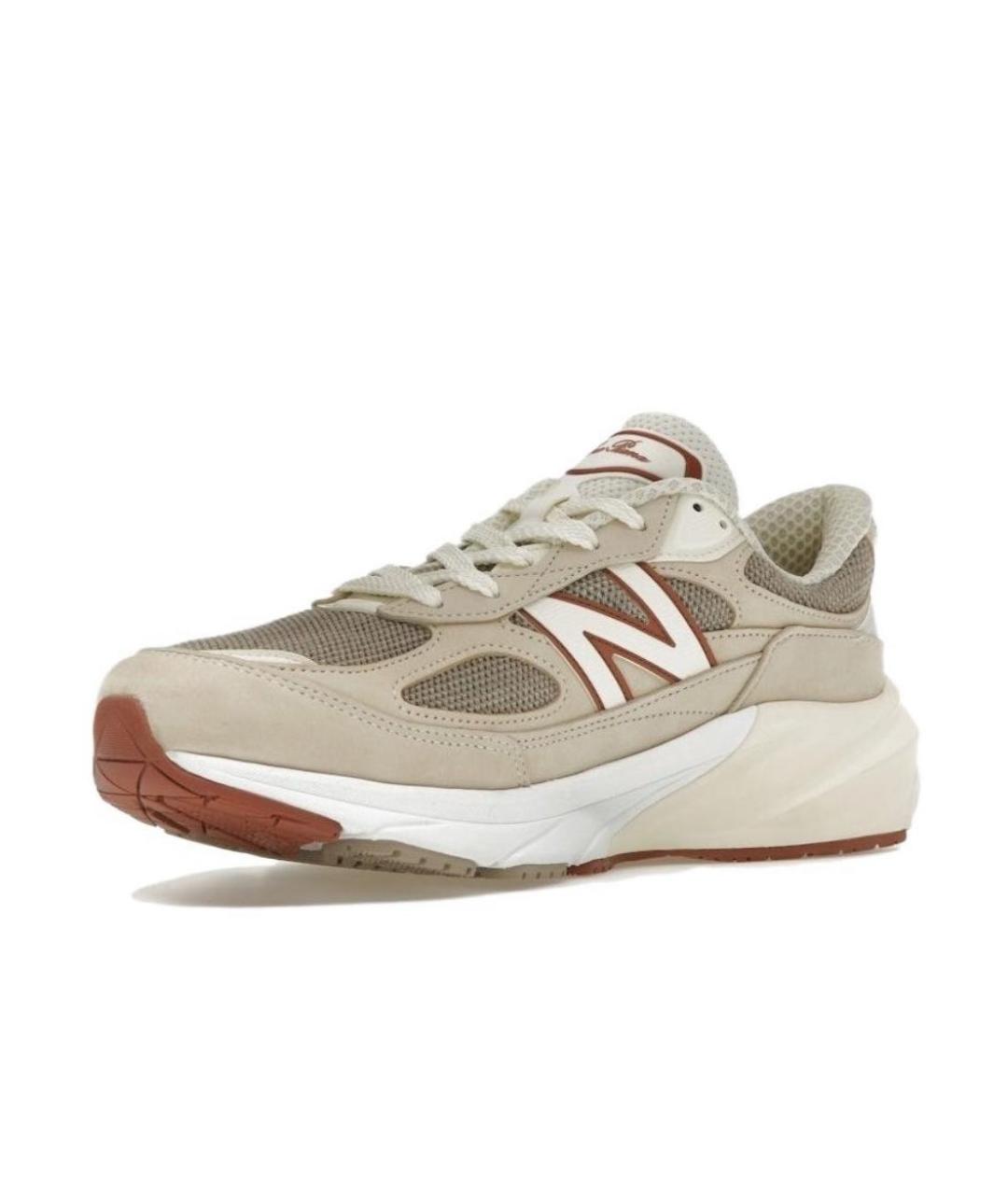 NEW BALANCE Бежевые низкие кроссовки / кеды, фото 2