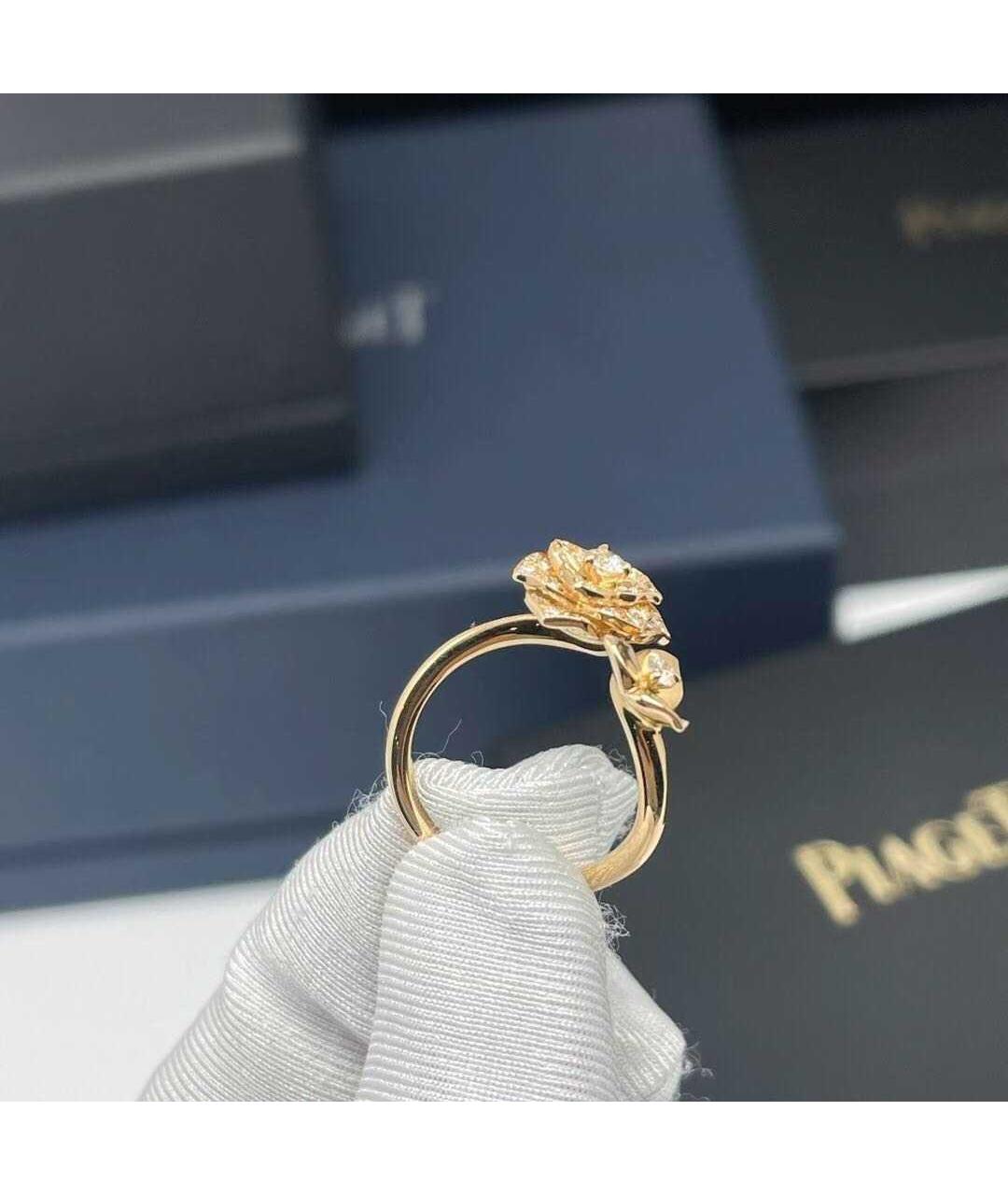 PIAGET Золотое кольцо из розового золота, фото 3