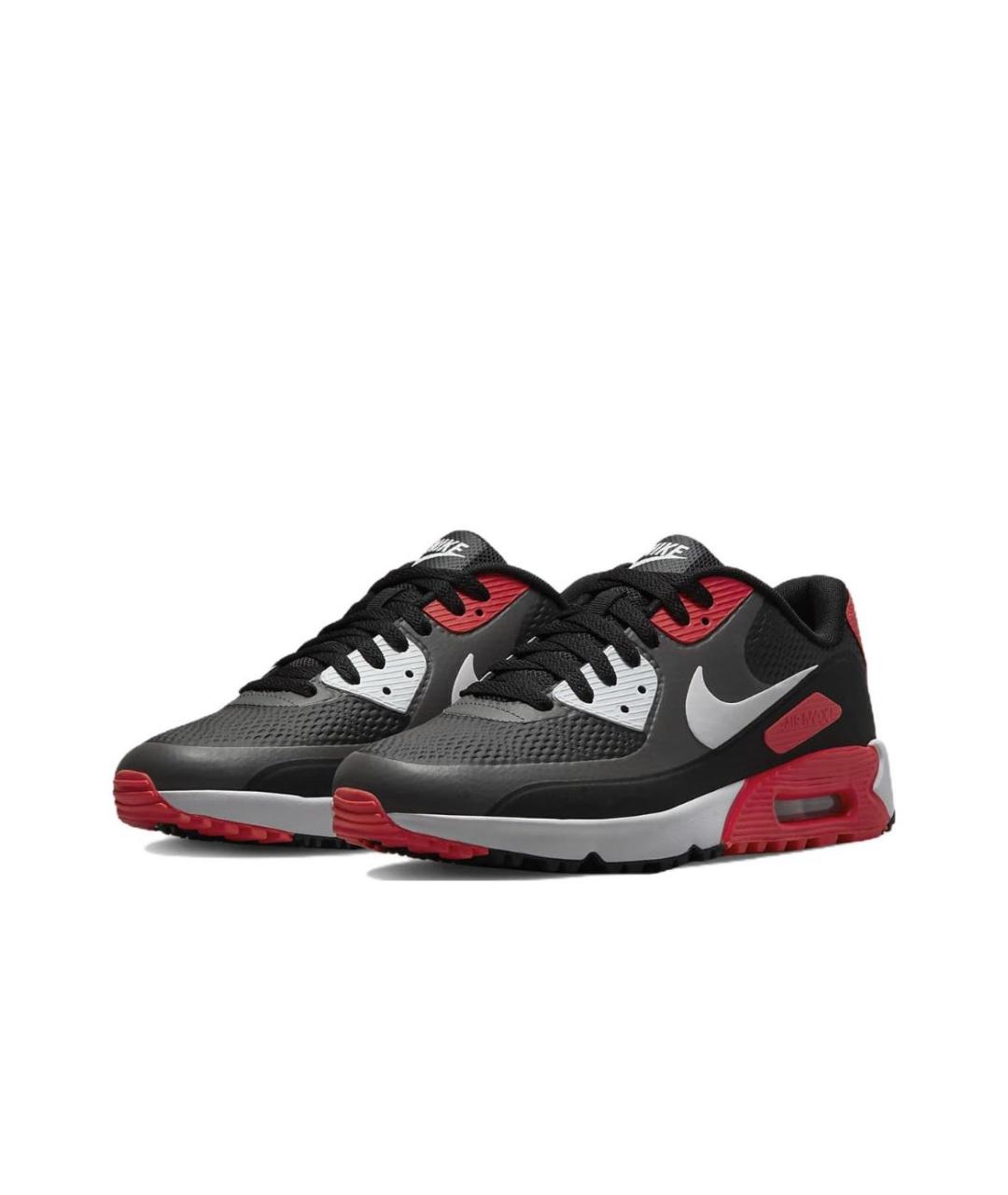 NIKE Черные низкие кроссовки / кеды, фото 2