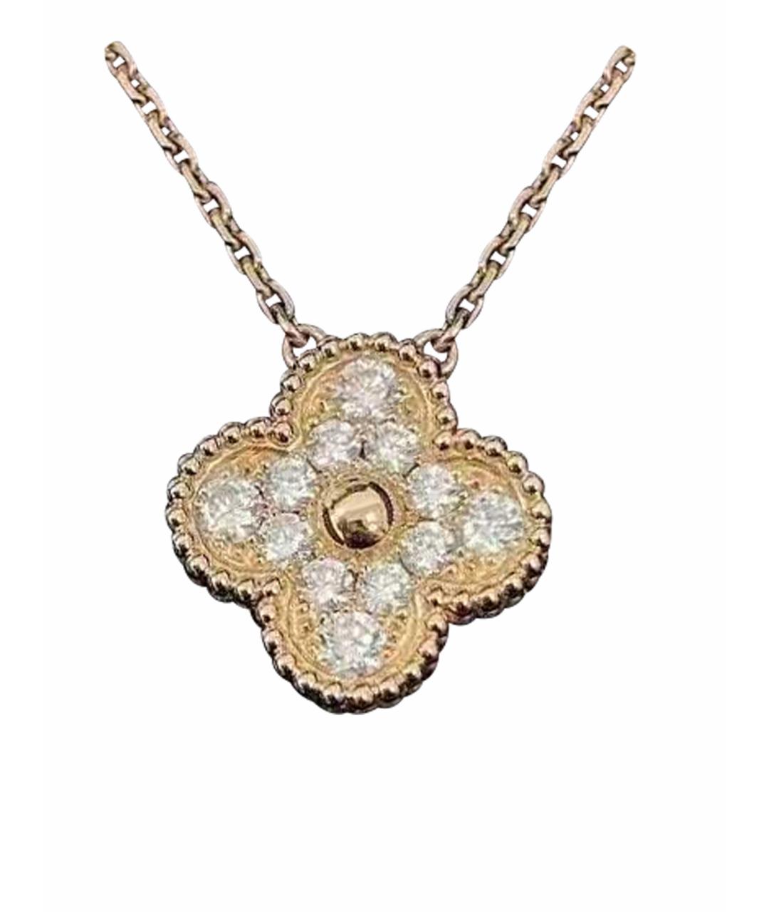 VAN CLEEF & ARPELS Золотое колье из розового золота, фото 1