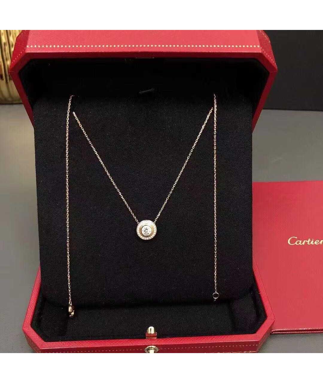 CARTIER Золотое колье из розового золота, фото 7