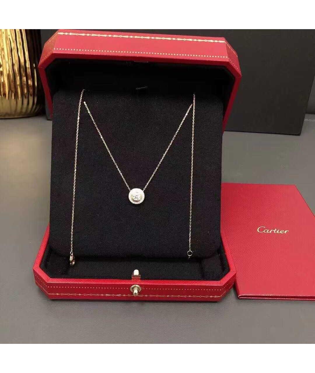 CARTIER Золотое колье из розового золота, фото 2