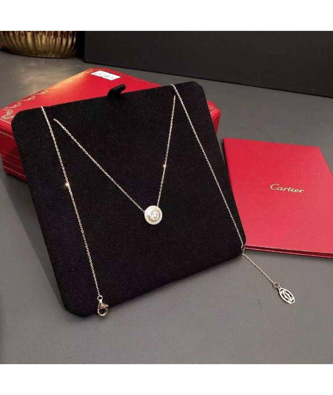 CARTIER Золотое колье из розового золота, фото 4