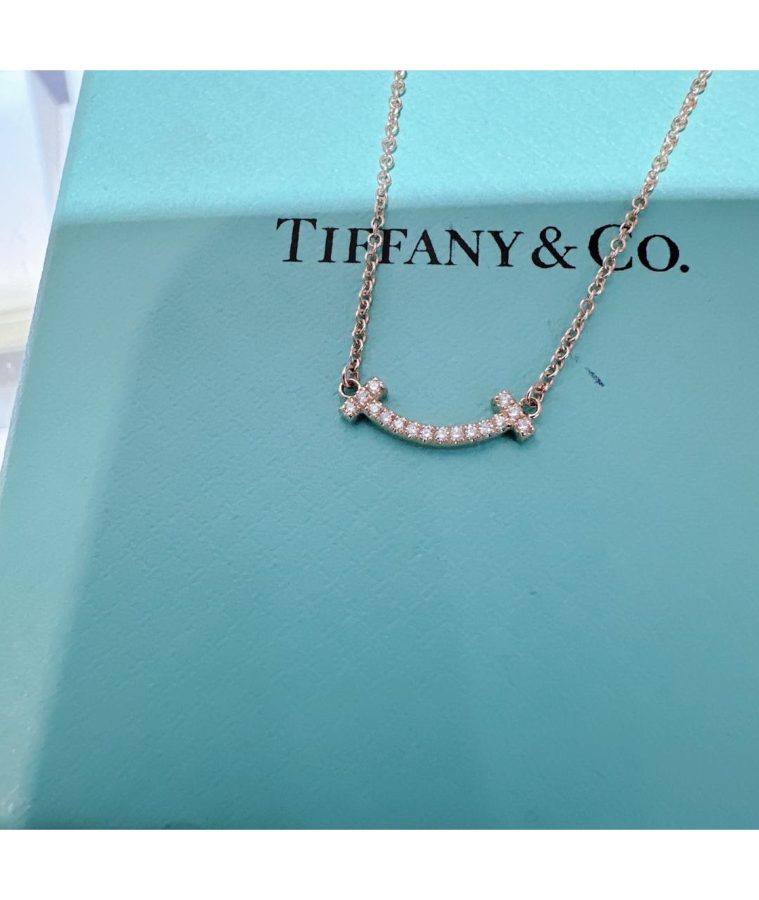 TIFFANY&CO Розовое колье из розового золота, фото 3