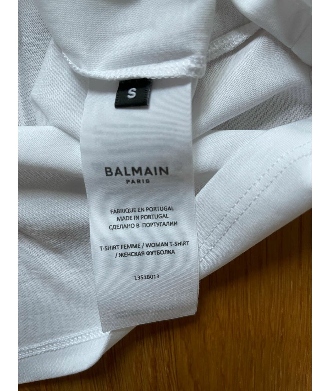 BALMAIN Белая футболка, фото 3