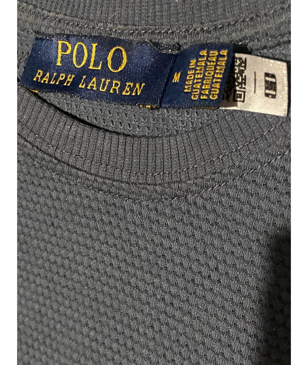 POLO RALPH LAUREN Темно-синяя футболка, фото 3