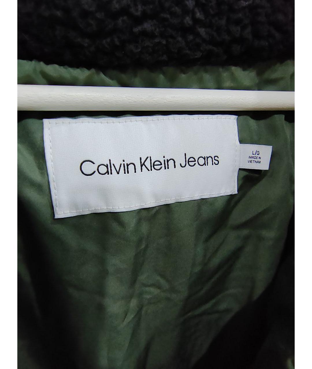 CALVIN KLEIN JEANS Хаки куртка, фото 6