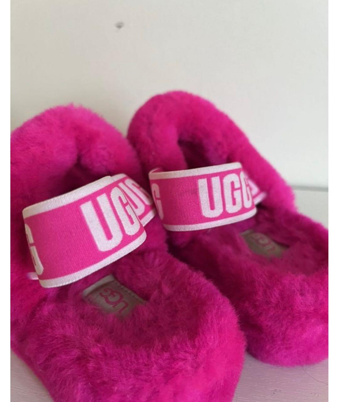 UGG AUSTRALIA Фуксия босоножки, фото 3