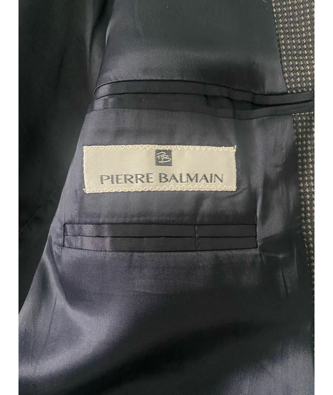 PIERRE BALMAIN Темно-синий пиджак, фото 3