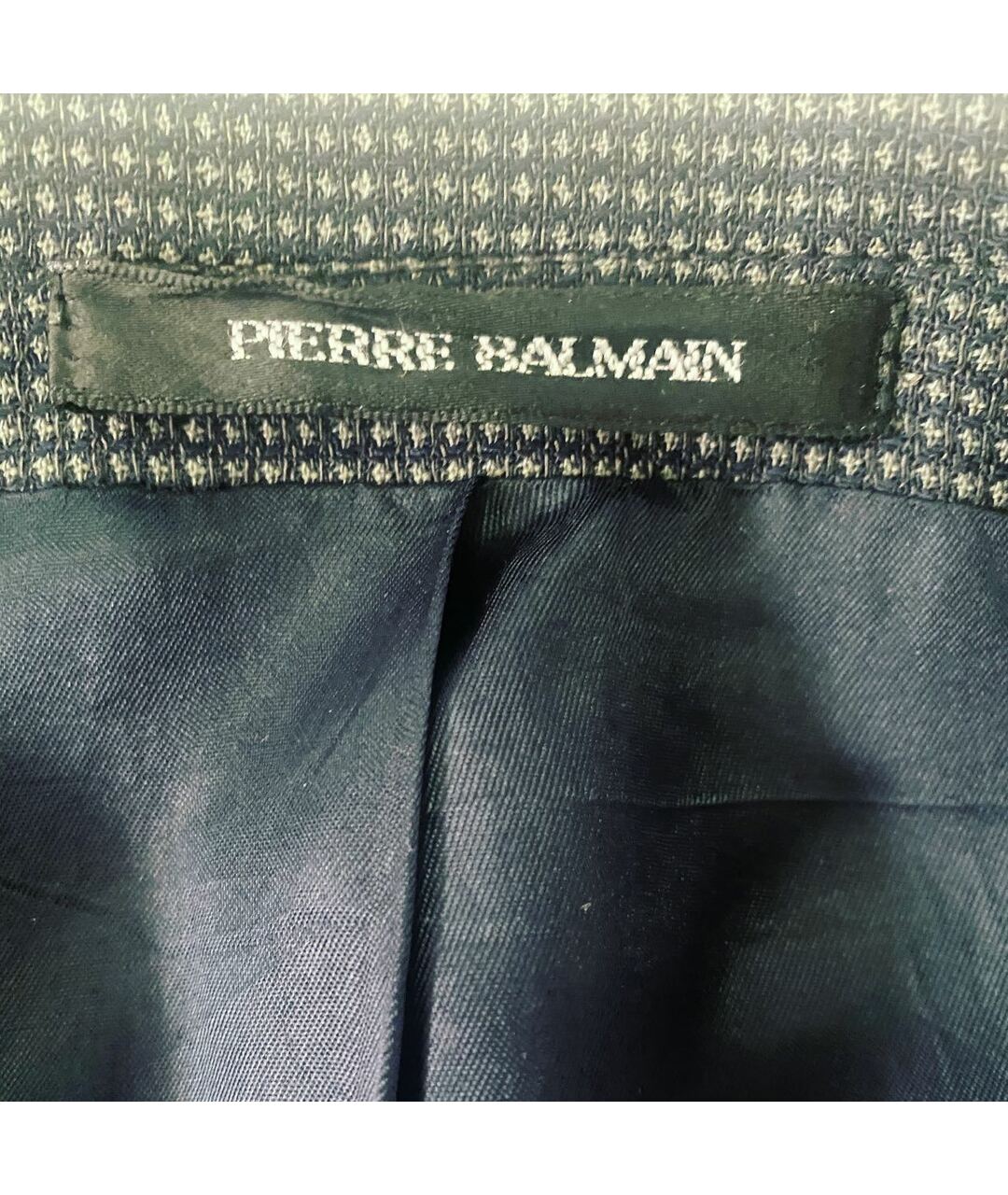PIERRE BALMAIN Темно-синий пиджак, фото 4