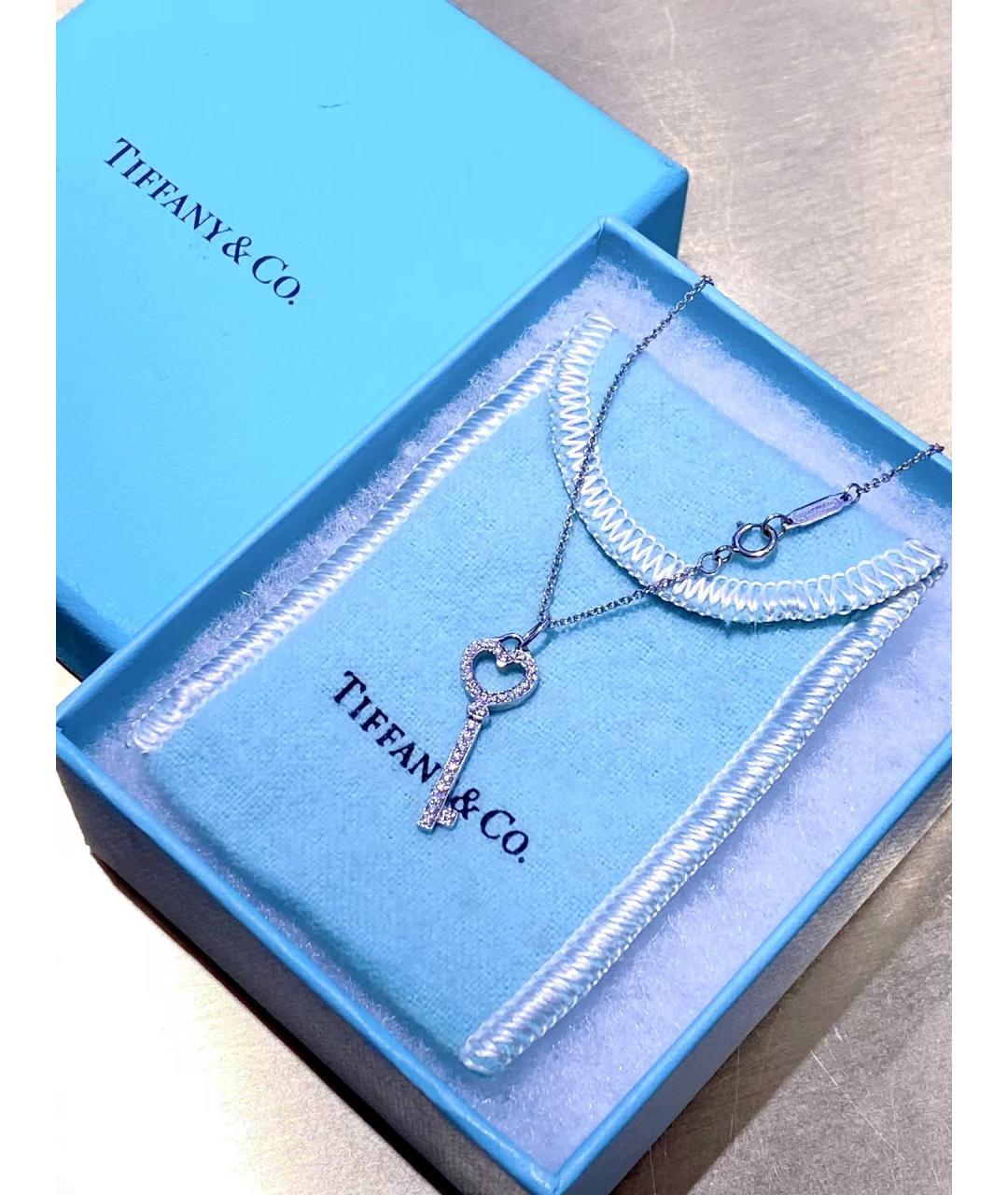 TIFFANY&CO Колье из белого золота, фото 4