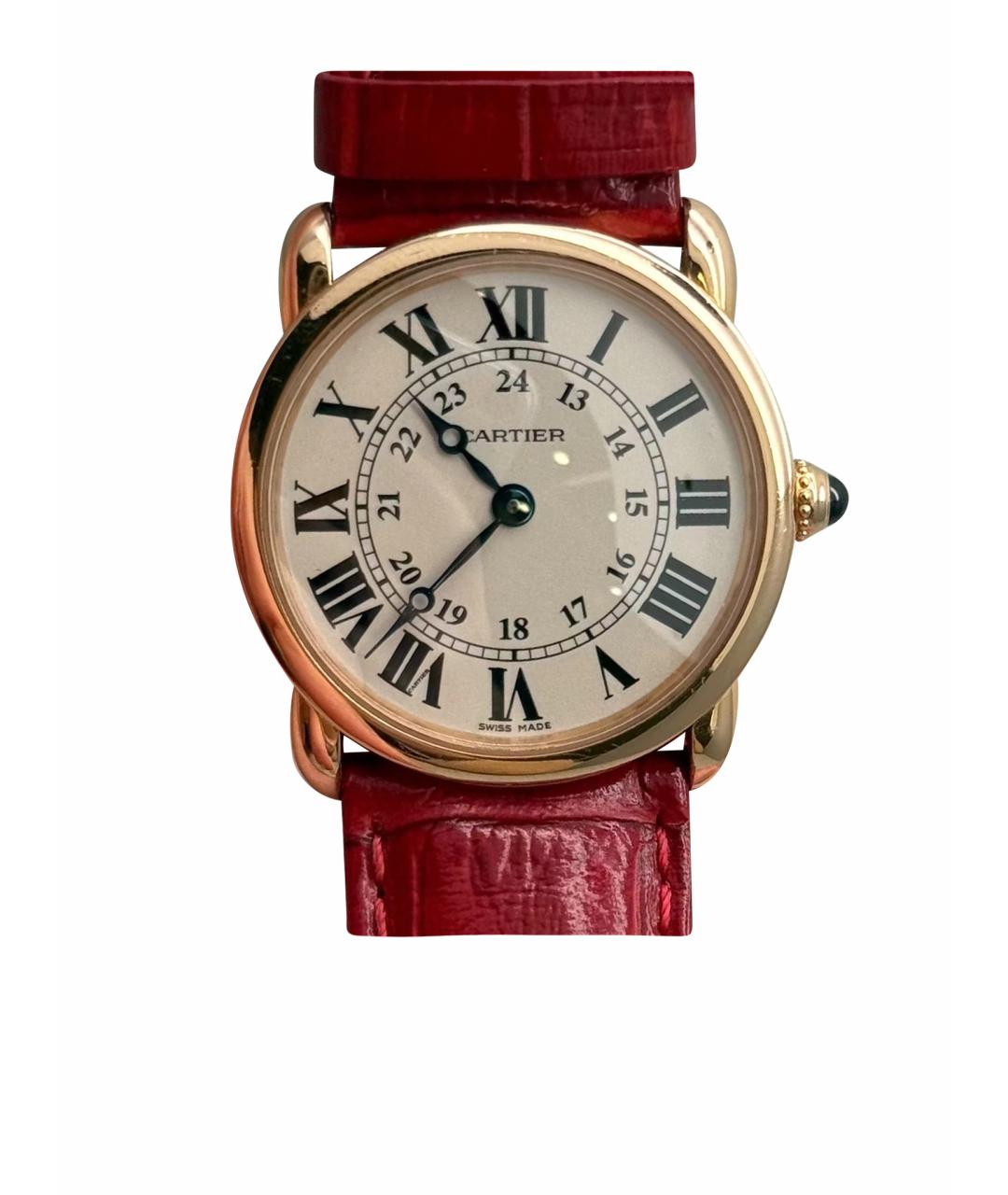 CARTIER Золотые часы из розового золота, фото 1