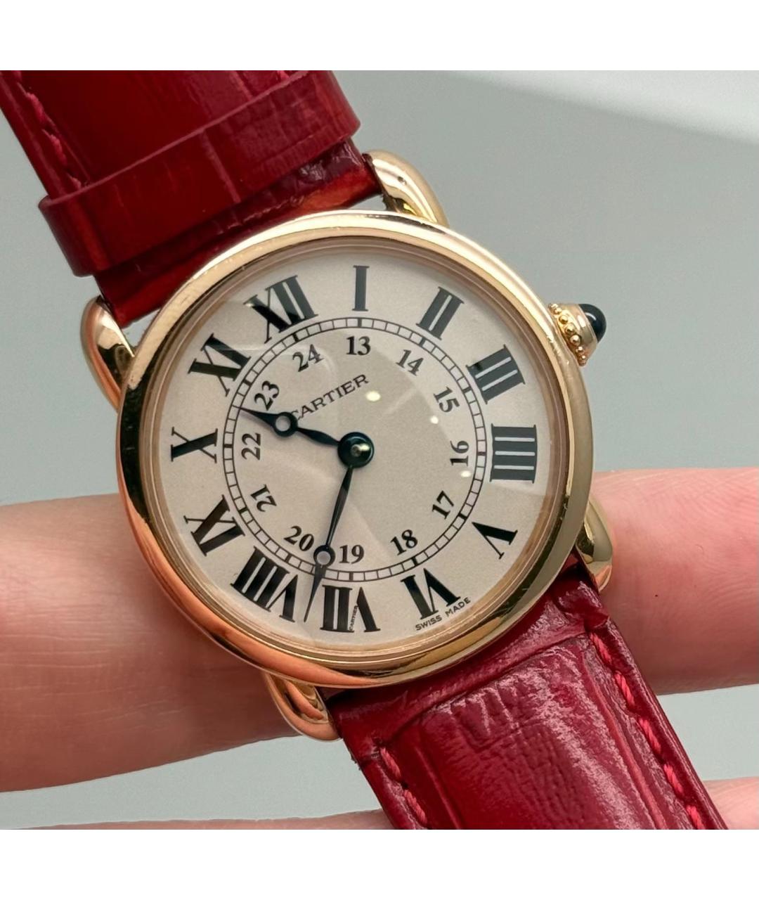 CARTIER Золотые часы из розового золота, фото 5