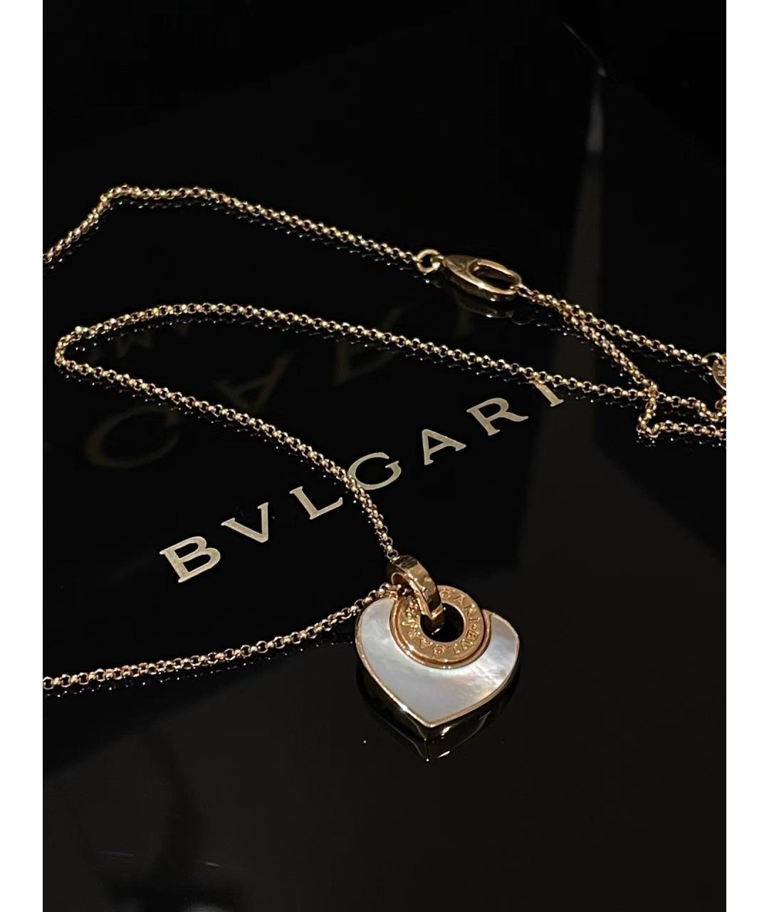 BVLGARI Колье из розового золота, фото 2