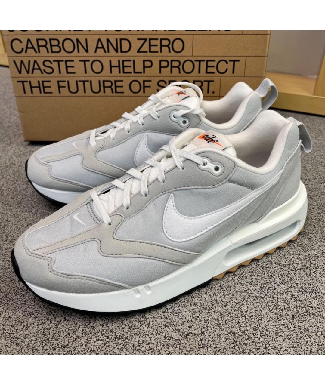 NIKE Серые низкие кроссовки / кеды, фото 5