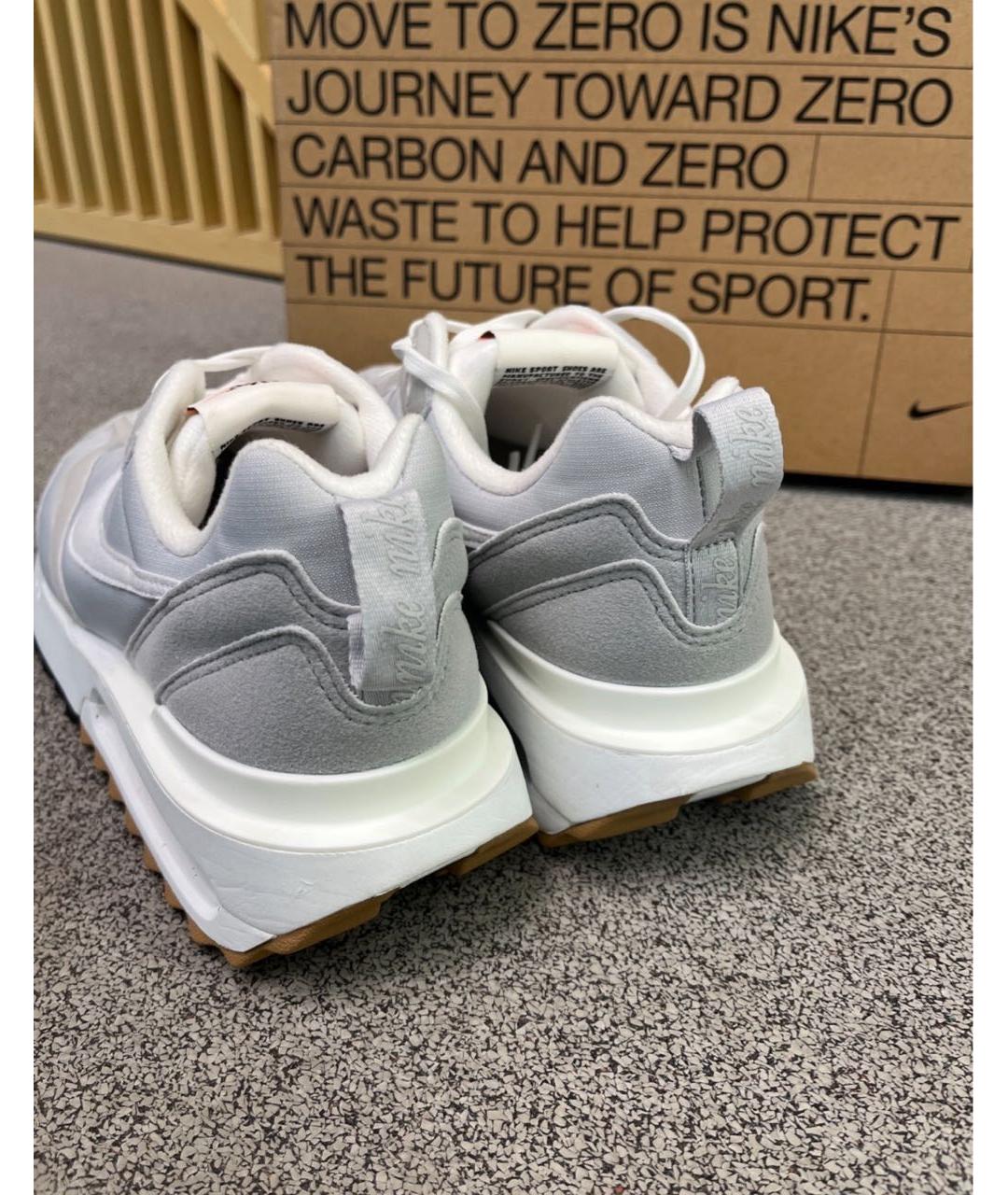 NIKE Серые низкие кроссовки / кеды, фото 7