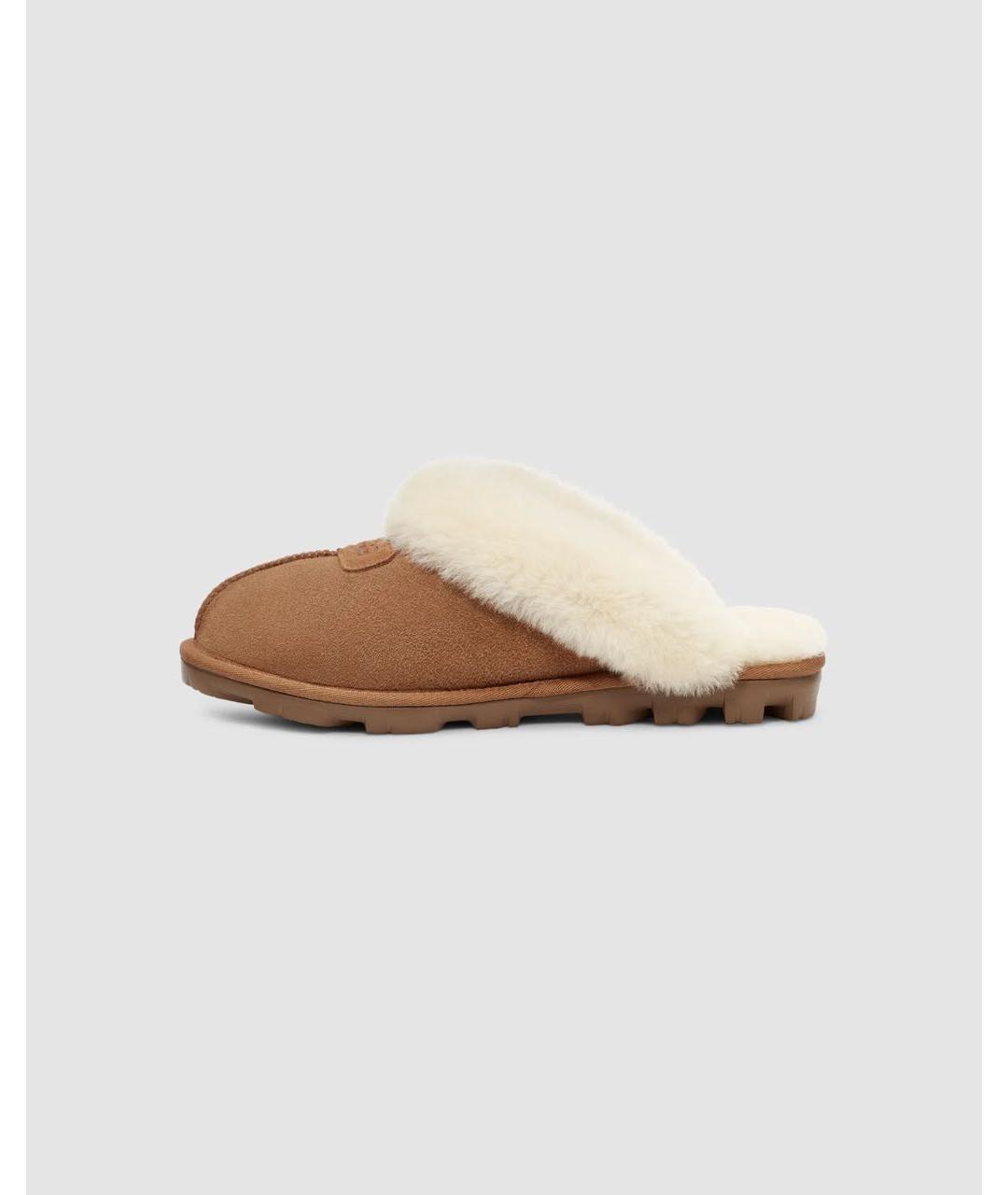 UGG AUSTRALIA Коричневые замшевые мюли, фото 6