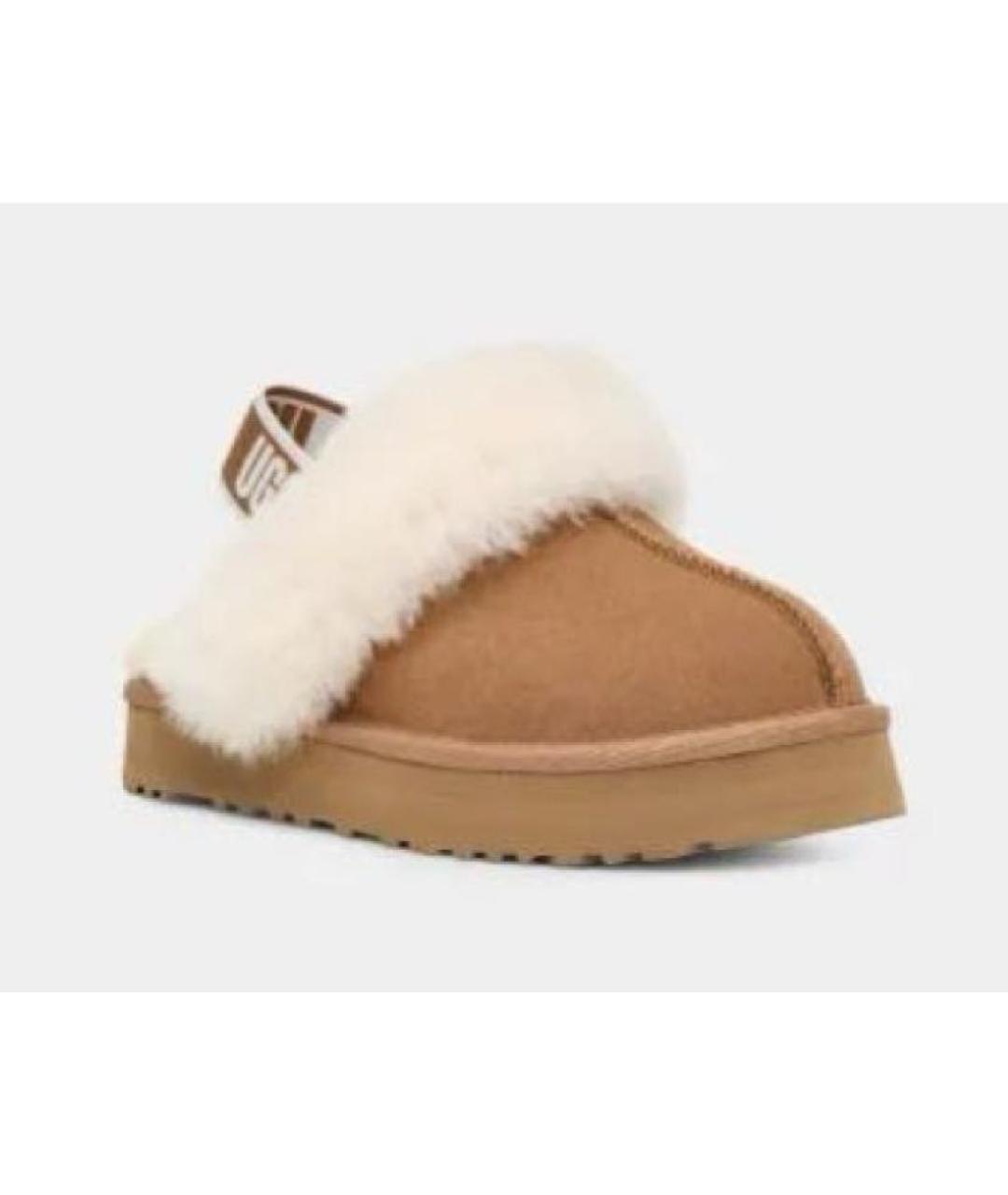 UGG AUSTRALIA Коричневые кожаные ботинки, фото 2