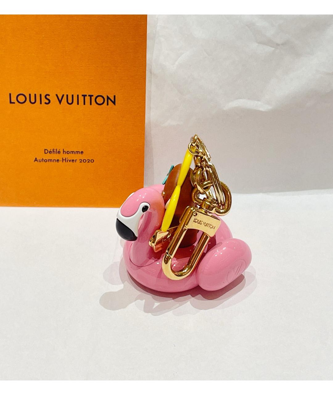 LOUIS VUITTON Розовая ключница, фото 6