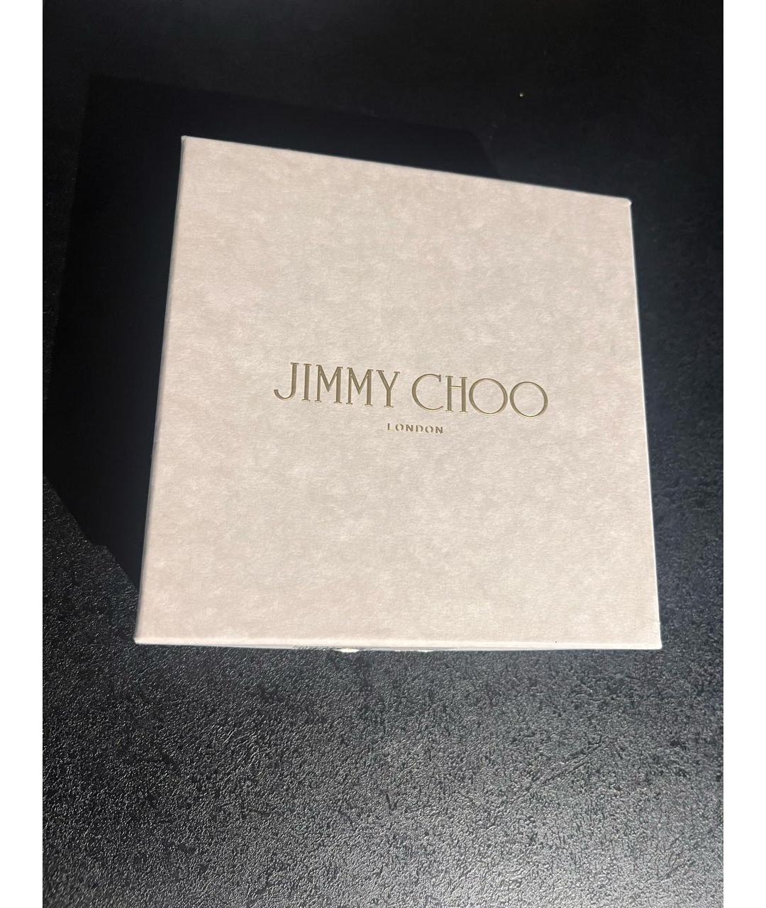 JIMMY CHOO Оранжевый кожаный ремень, фото 7