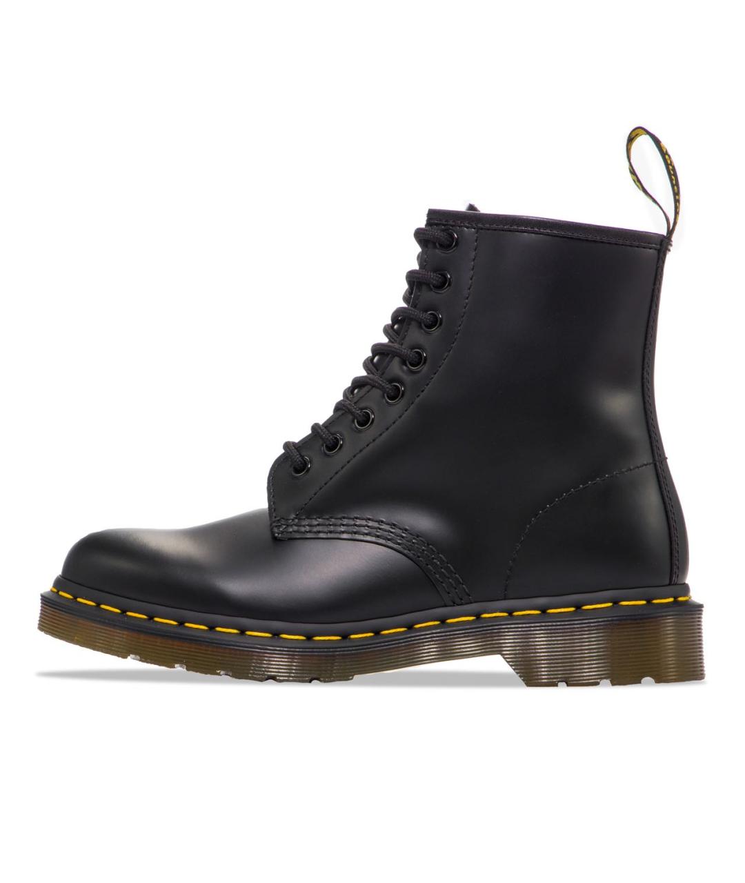 DR. MARTENS Черные кожаные высокие ботинки, фото 2