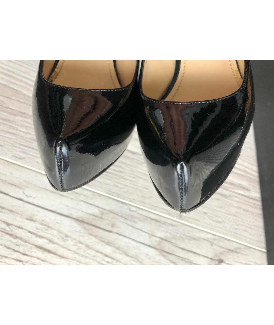 NANDO MUZI Черные туфли из лакированной кожи, фото 2