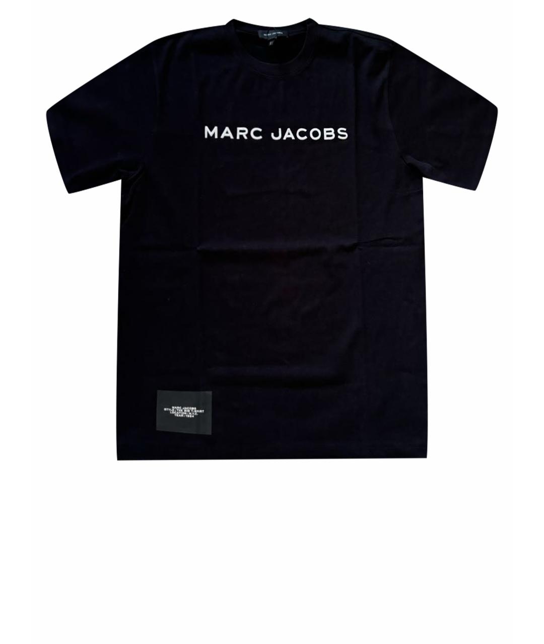 MARC BY MARC JACOBS Черная хлопковая футболка, фото 1