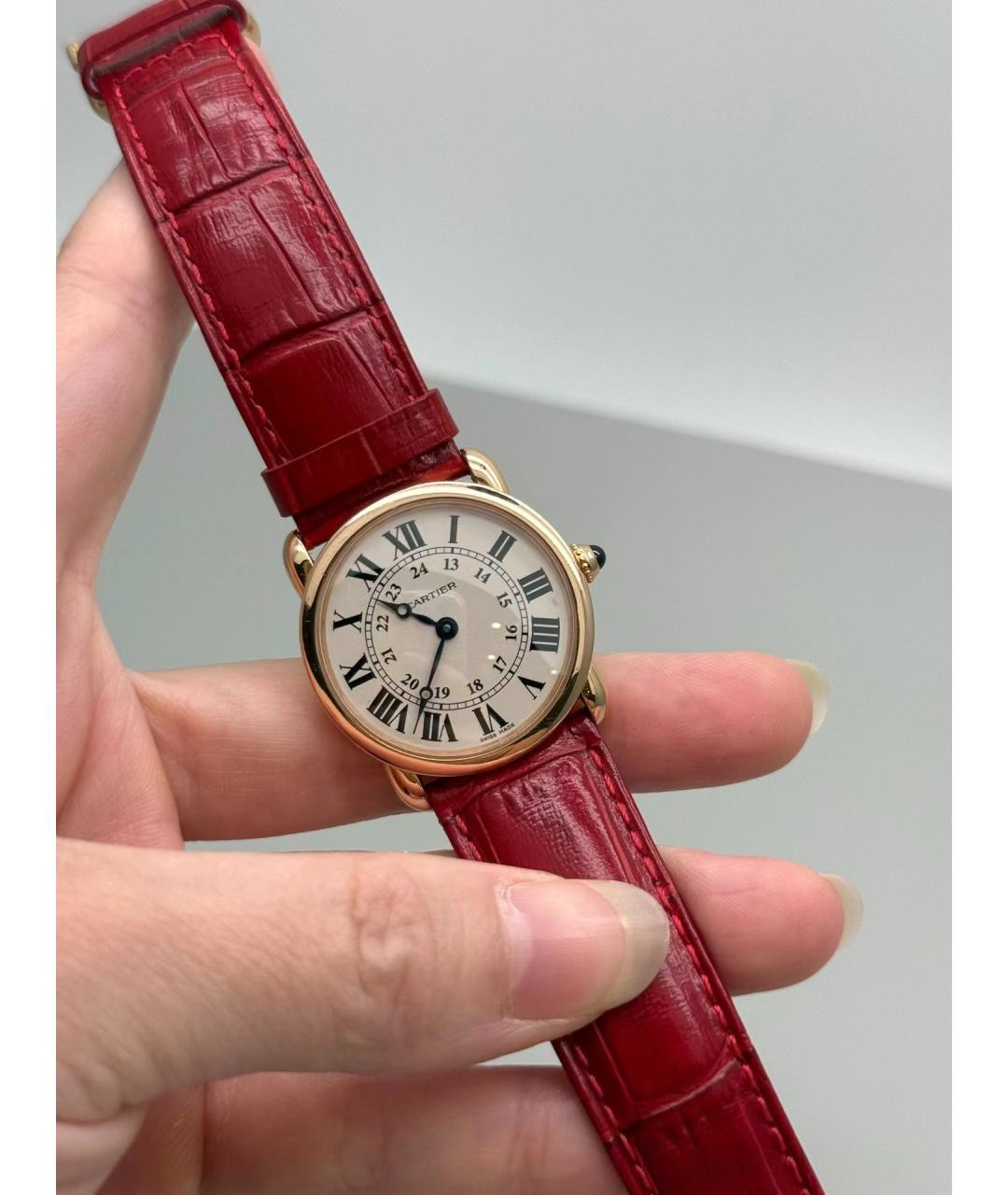 CARTIER Белые часы, фото 2