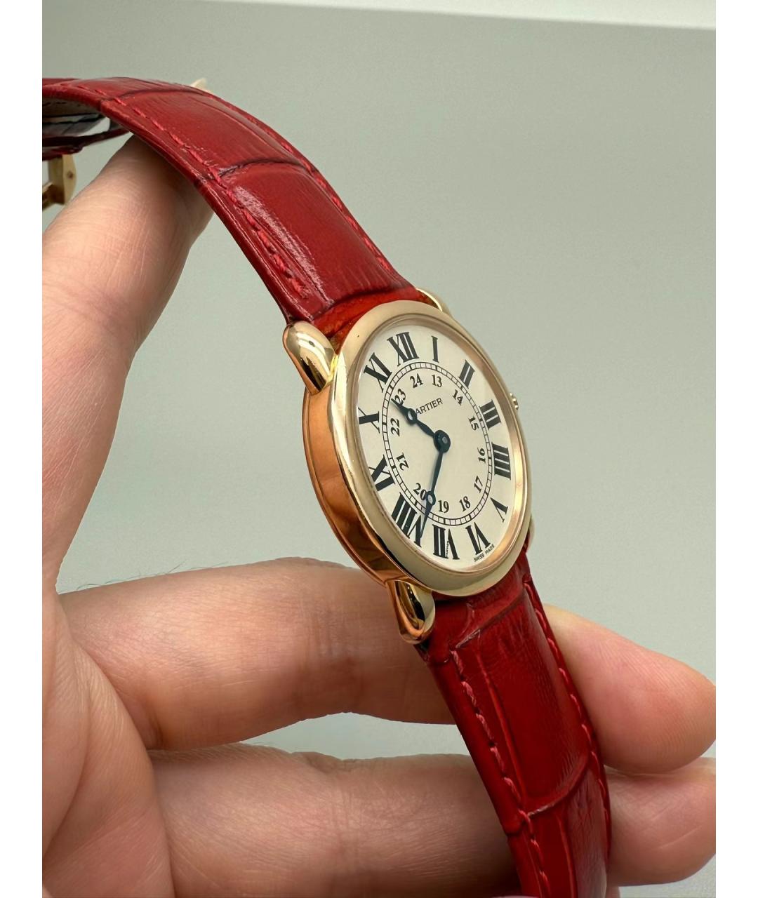 CARTIER Белые часы, фото 3