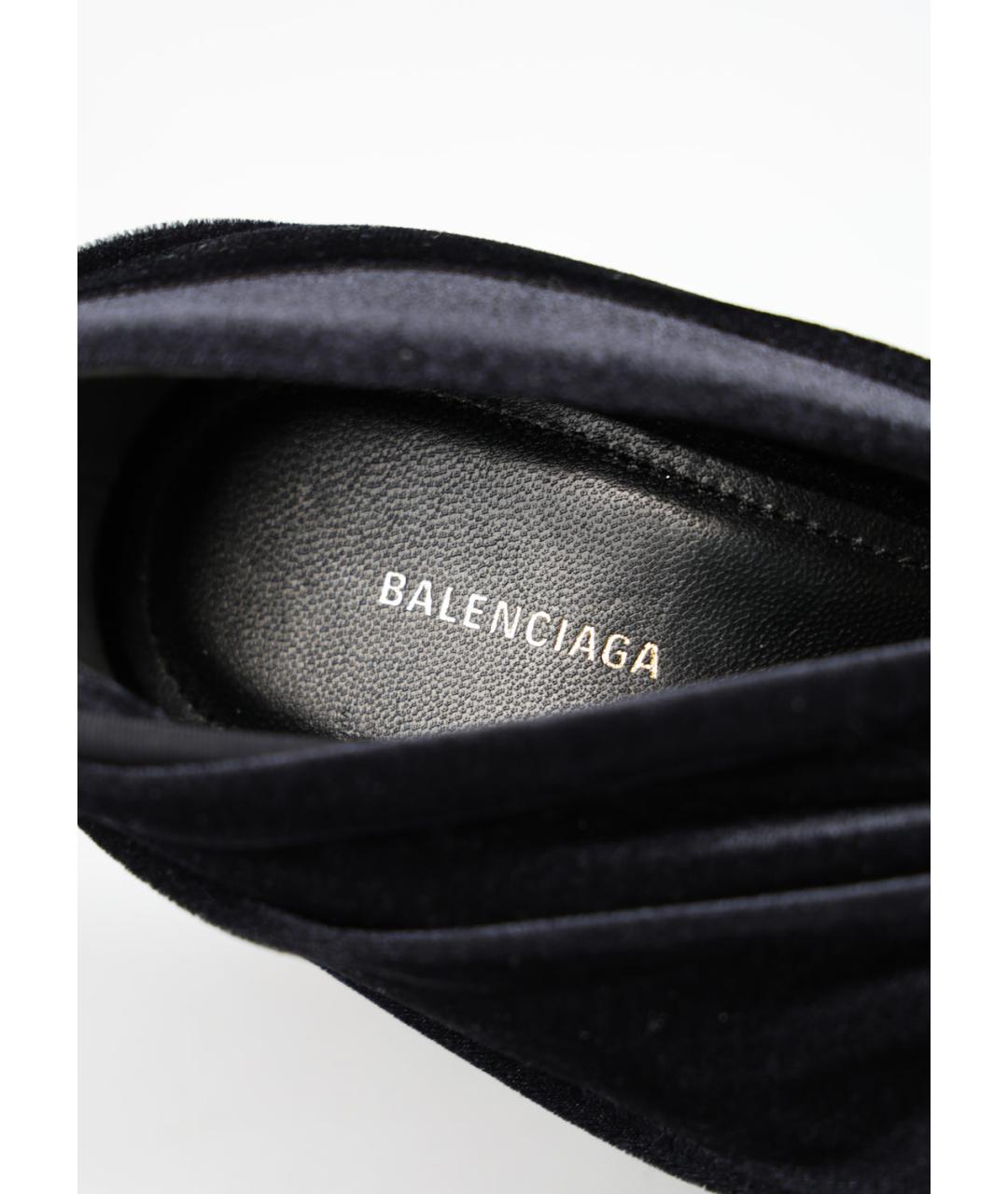 BALENCIAGA Черные туфли, фото 5