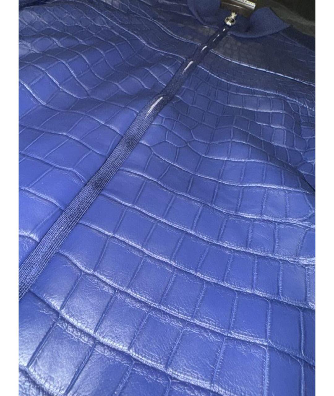 STEFANO RICCI Темно-синяя куртка, фото 4